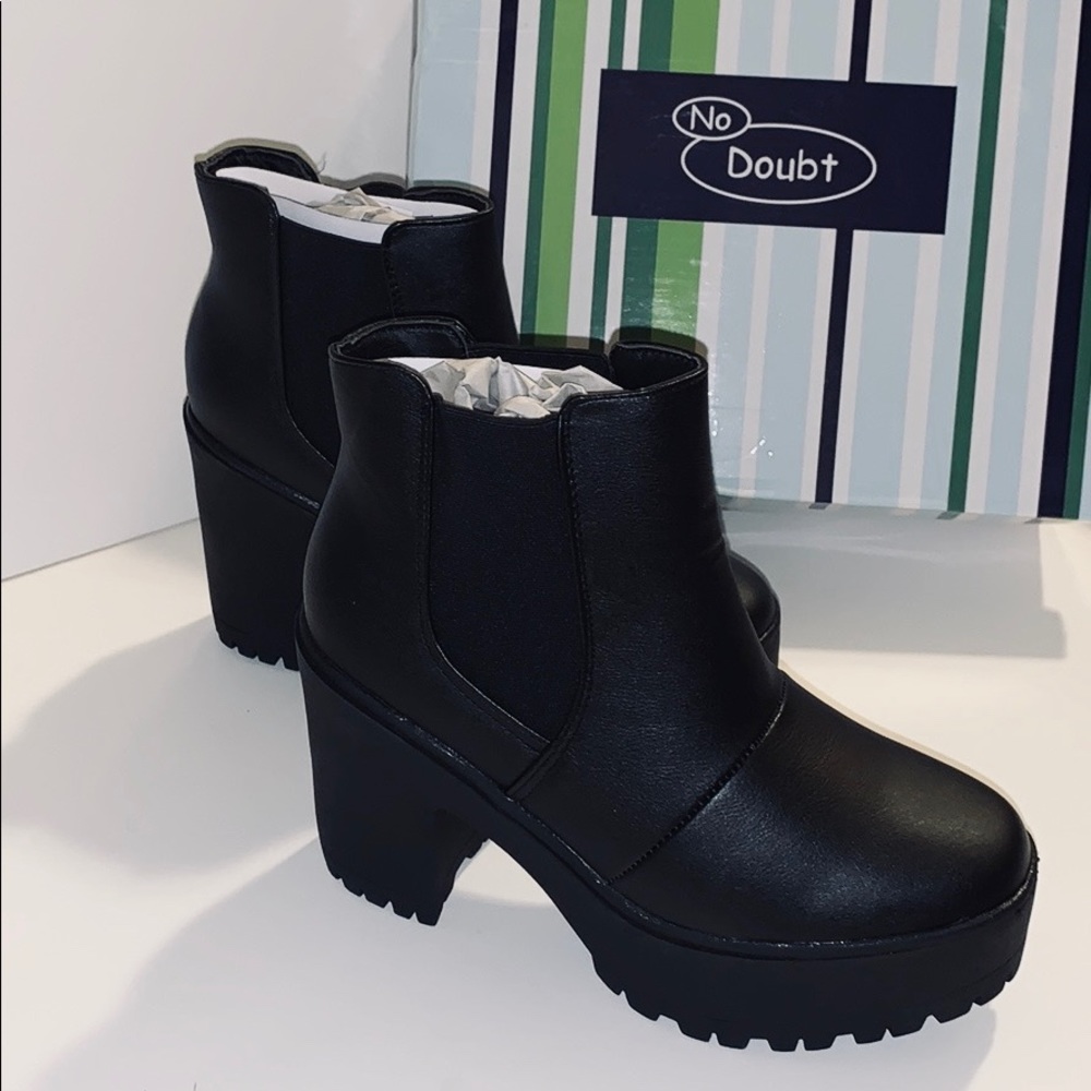 Platform booties